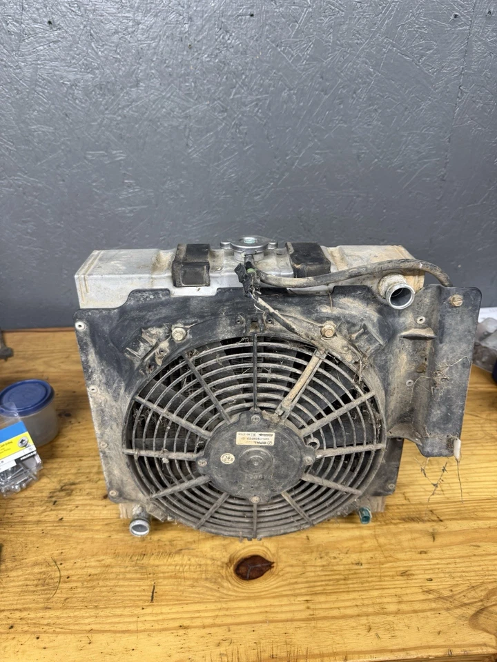 2005 John Deere Gator HPX 4x4 OEM Radiator Assembly & Fan - Image 3 of 4