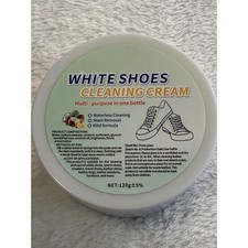 3 Pk White Shoes Cleaning Cream Waterless Stain Removal Mild Formula