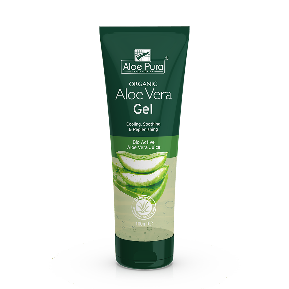 Aloe Pura Organic Aloe Vera Skin Gel 100ml Soothing Moisturiser