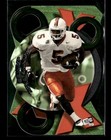 1999 Press Pass #XO5 Edgerrin James Rookie X's and O's Miami Hurricanes