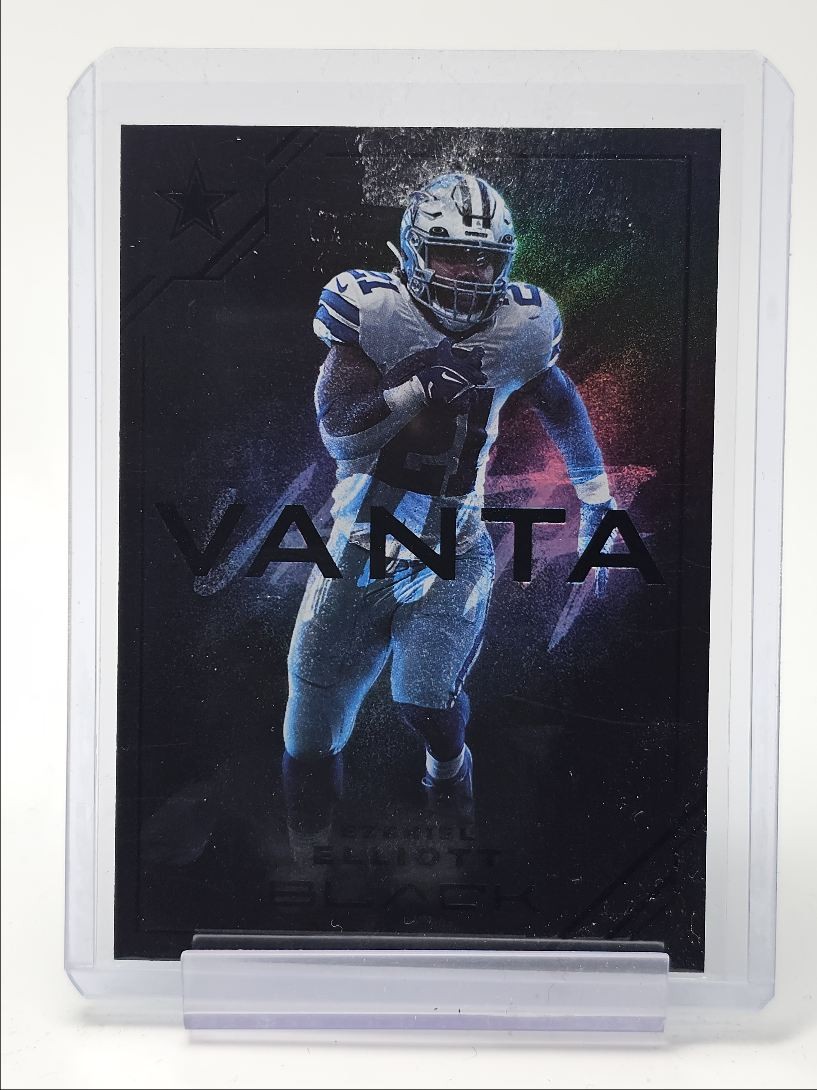 EZEKIEL ELLIOTT 2022 PANINI BLACK FOOTBALL VANTA SP COWBOYS #VNTA-9 Q0071
