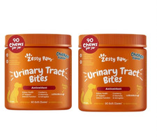 Zesty Paws Cranberry Supplement for Dogs - Bladder 90 Count - Pack of 2