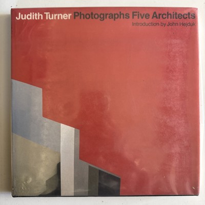 Turner, Judith. Photographs Five Architects.  1980. Illustrated in black, white