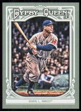 2013 Topps Gypsy Queen Lou Gehrig New York Yankees #83