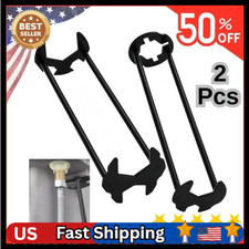 Multifunctional Sink Wrench Set, 2-Pack Basin and Faucet Wrench Tool with Fou...