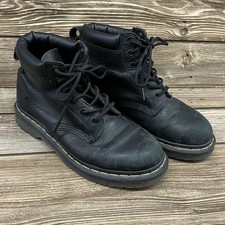Dr. Martens 939 Ben Boot Lace Up Black Leather Ankle Boots Mens 6 Womens 7
