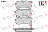 FTE Bremsbelagsatz Scheibenbremse 9010469 FüR Toyota Avensis Verso Sienna Previa