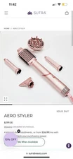 SUTRA AERO STYLER- 5in1- Multi Functional Hair Tool - MSRP $299