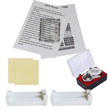 2 Sets Collectible Card Grading Centering Tool Kit