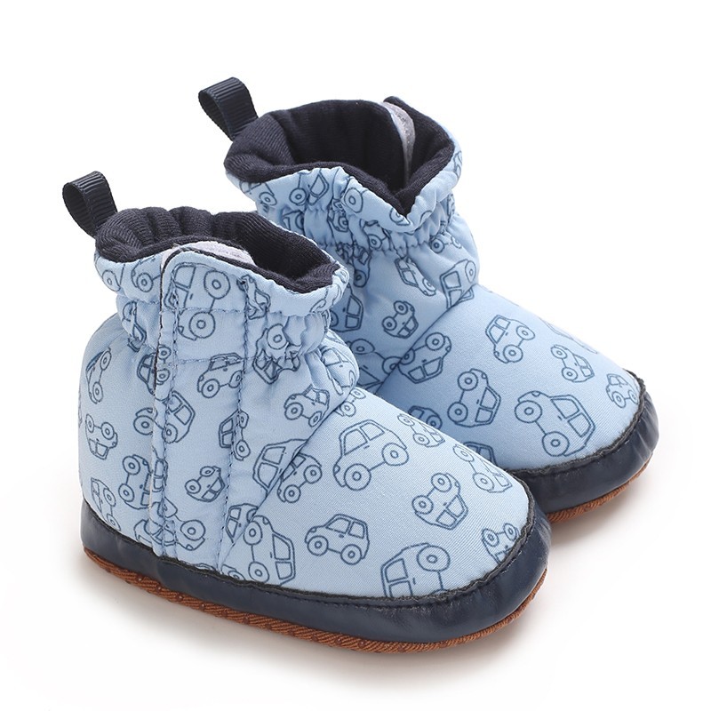 Baby Fleece Booties Newborn Warm Slippers Cozy Winter Boots Sock Shoes