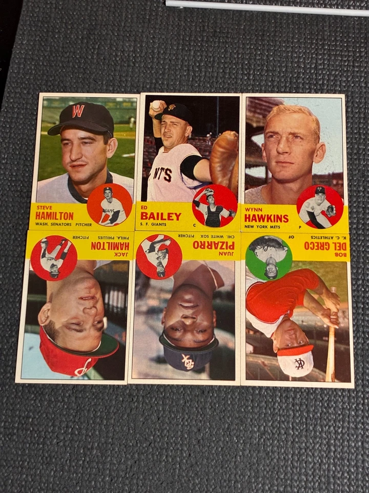 1963 Topps 6-Card Investment Opportunity - All Cards are NM/M - No Creases - Image 2 of 4