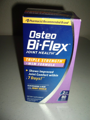 Osteo Bi-Flex Joint Health Triple Strength + MSM Formula Glucosamine & MSM 2027