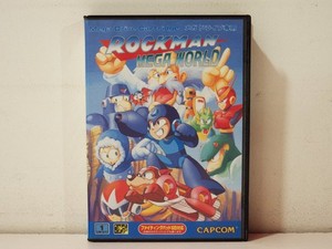 Rockman Mega World Sur Mega Drive – Version NTSC-J Complète (jaquette Passée)