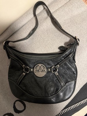 Fornarina Leder Hobo-Tasche Clutch