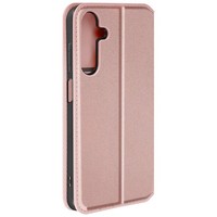 Avizar, Classic Edition Kunstlederetui Galaxy A15, Champagnerrosa