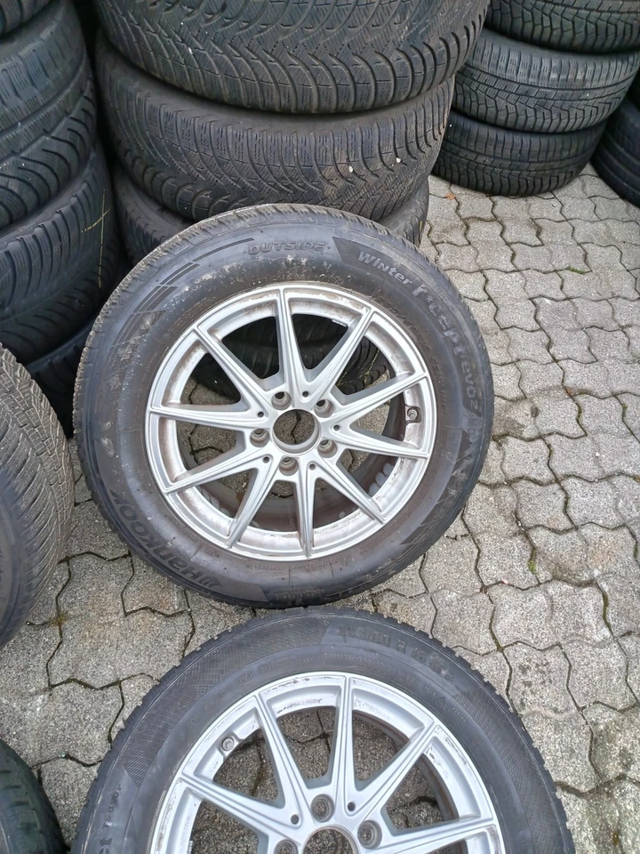 Mercedes A B Klasse CLA W177 W247 W118 205/60 R16 Winter Räder Winterräder ALU - Bild 3 von 4