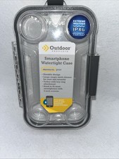 Outdoor Products Smartphone Watertight Case 6" Clear for Camping Hiking Beach