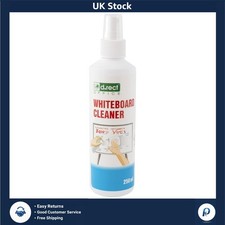 Whiteboard Cleaning Spray Fluid Streak-Free 250ml Office School
