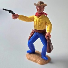 Timpo / Western - Cowboy mit Tasche  ( einteiliger Kopf)     # T 7432