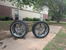 BMW E39 M5 S62 1997-2003 OEM FACTORY ORGINAL 18" 18X8 FRONT WHEEL RIMS and TIREs