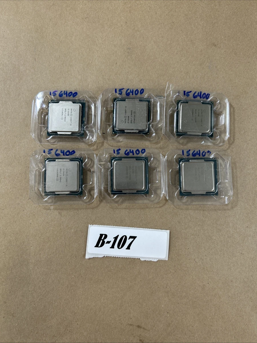 Intel Computer Processors Intel Core i5-6400 Processor Model for