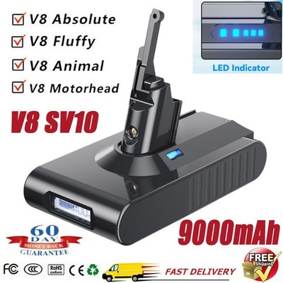 Battery For Dyson V8 Battery Animal Motorhead Fluffy Handheld Vacuum Cleaner NEW