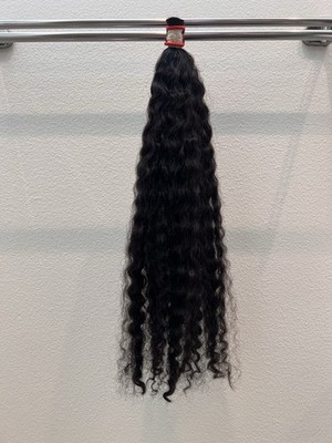 Human Hair Raw Bulk Curly Cut 26 Inch