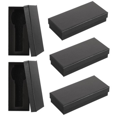  5pcs Single Watch Box Paper Watch Box Uhrenhalter mit Schwamm rechteckig
