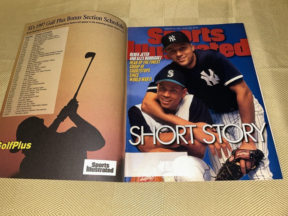 Sports Illustrated A-Rod & Jeter Feb. 1997 Excellent+++ Cond. (Special Covered) Foto 2 de 4