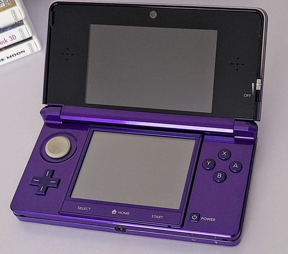 Buy Nintendo 3DS Midnight Purple Portable Gaming Console online | eBay