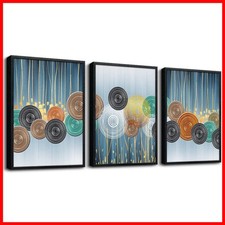 Lapremoly Black Framed 3 Piece Art - Wall Art For Living Room