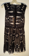 BCBG Maxazria NWT Black Lace Kailey Dress Size 6. e81