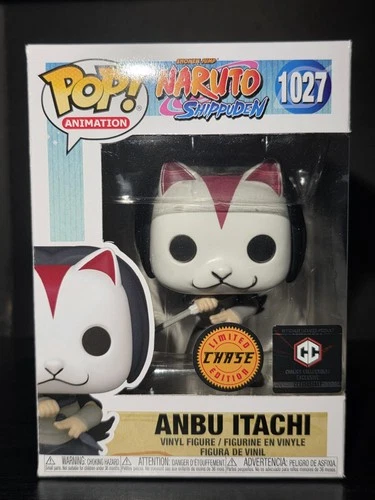 Funko Pop! Naruto Shippuden- Anbu Itachi #1027 CHASE Chalice Collectibles Exclus