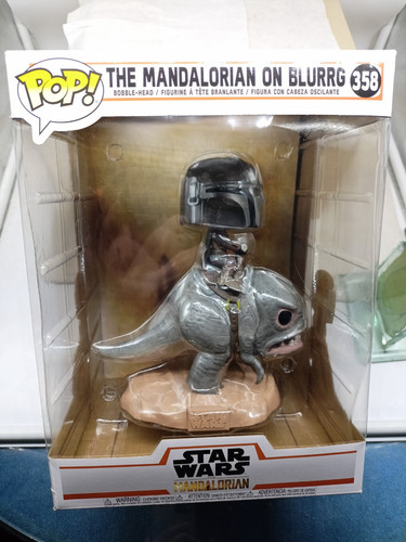 The Mandalorian On Blurrg Funko Pop - Imagen 1 de 6