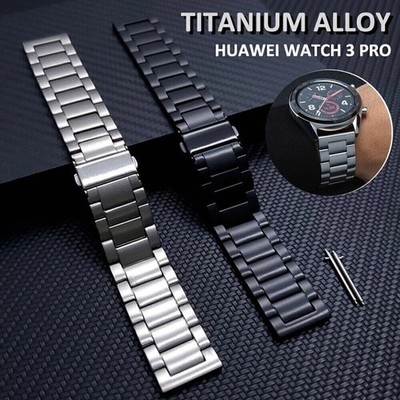 Für Huawei Watch GT6 GT5 GT4 GT3 GT2E Pro 42mm 46mm Ersatz Titan Metall Armband