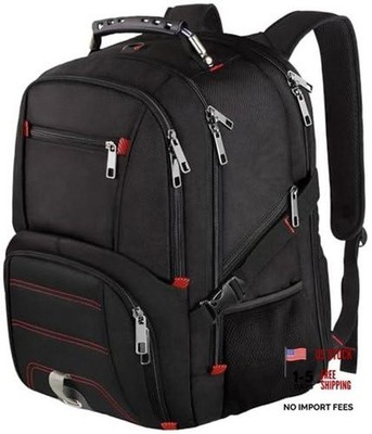 Travel Laptop Backpack, Extra Large Backpack for Men Women, TSA Friendly Black