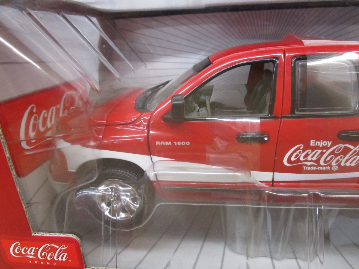 2003 Dodge Ram pickup truck JOHNNY LIGHTNING 1/24 Coca Cola coke