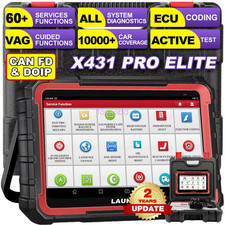 2026 Launch X431 Pro Elite V Bidirectional Car Diagnostic Scanner Coding Tool