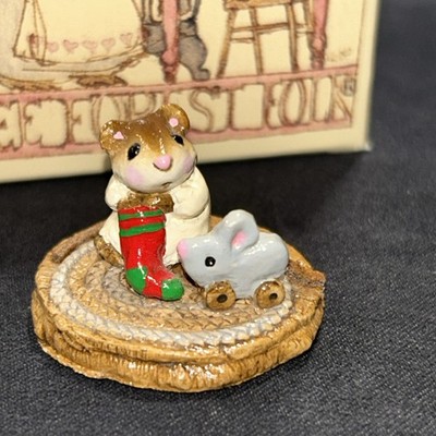 Wee Forest Folk M-093 First Christmas - Stocking - William Petersen