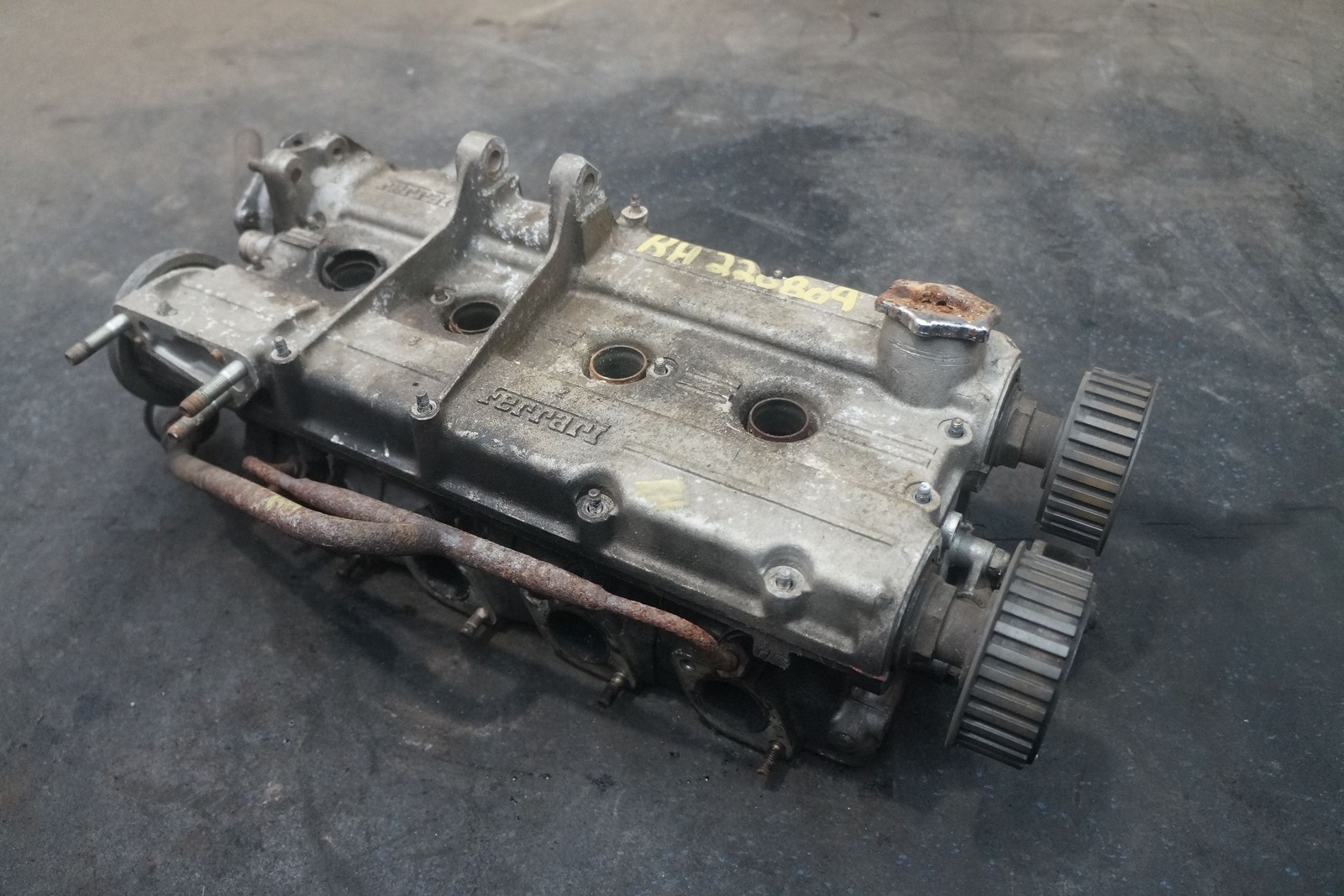 Right Engine Cylinder Head Assembly 3.0l V8 F106B FI Ferrari Mondial 8 1982