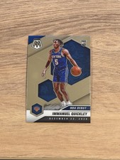 2020-21 Panini Mosaic #277 Immanuel Quickley RC New York Knicks