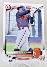 2025 Bowman Draft Dakota Jordan #BD-139