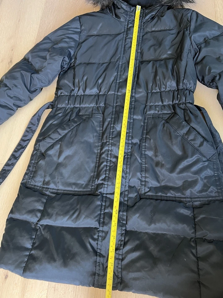 Chaqueta/abrigo acolchado de plumón de peso pesado GapKids para niñas talla L (10 años) Foto 2 de 3