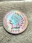 1900 Indian Head Cent 1c Penny High Grade Lustrous BU+++Red Hue High Grade Toned