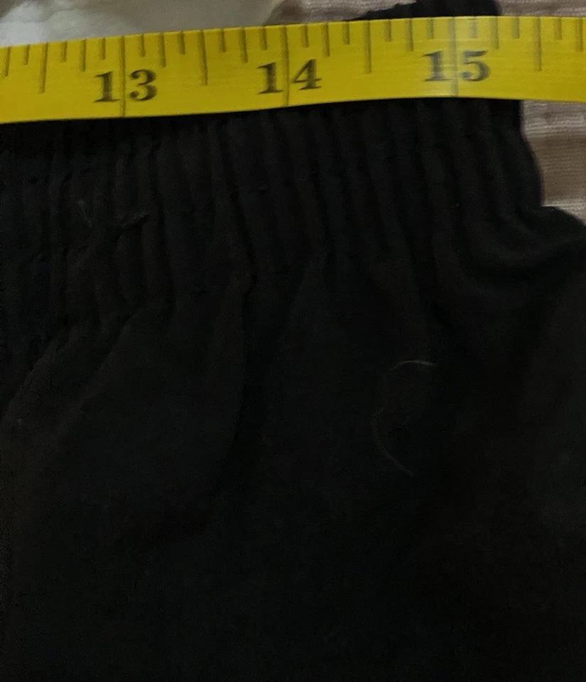 Bañador deportivo Reebok vintage pantalones cortos de nailon negro algodón forro completo para hombre grandes Foto 3 de 4