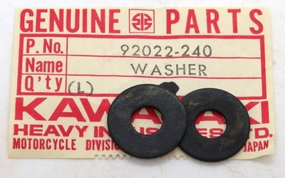 92022-240 Kawasaki 7mm Washers (set of 2) for H1 H2 S1 S2 S3 KH400
