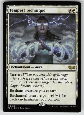 Tempest Technique Normal R Commander: Tarkir: Dragonstorm 16 NM