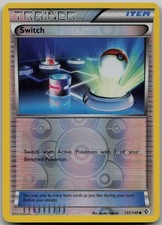 Switch Reverse Holo 135/149 Common Boundaries Crossed LP Pokemon Card