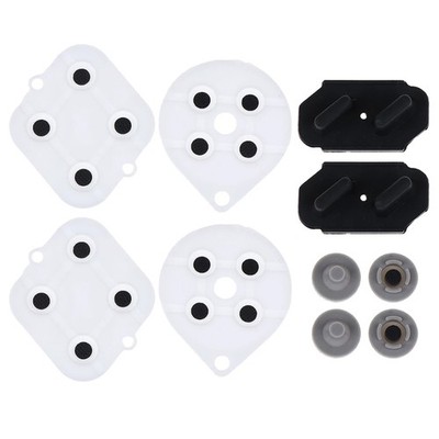 2 Set Conductive Rubber Pad for Controllers Replacment Accessory