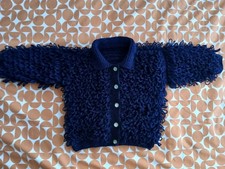 Handgestrickte Baby Mädchen Loop Masche 12 - 18 Monate (ca.)